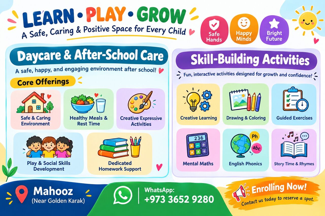 Mahooz, Daycare, Daycare, After School Care With Tuition