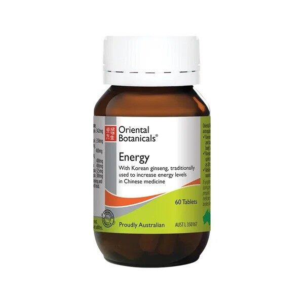 Sydney, Health & Beauty Items, Oriental Botanicals Energy &ndash; 60 Tablets