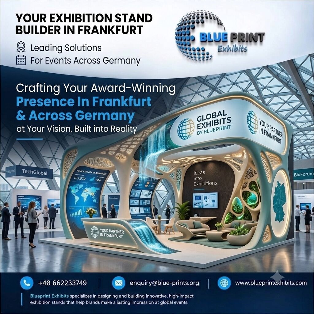Frankfurt, Business, Exhibition Stand Design Company In Frankfurt For Branded Stands