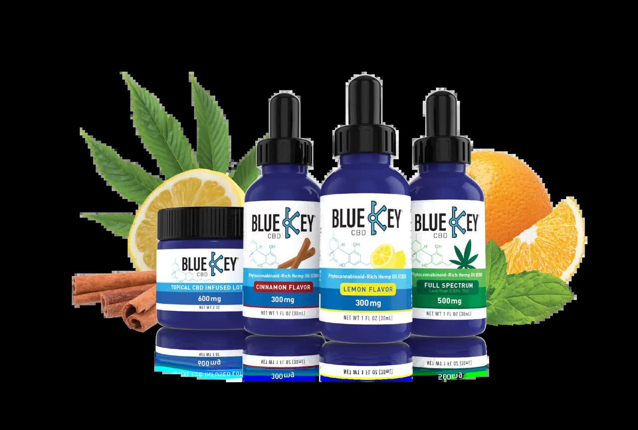 New York, Health & Beauty Items, Blue Key CBD - Broad Spectrum CBD Oil For Comprehensive Wellness