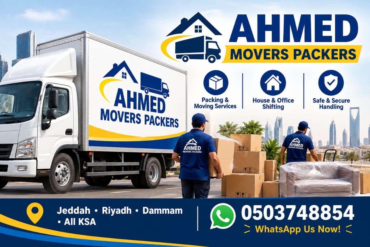 Jeddah, Labor/Moving, AHMED MOVERS &PACKERS PROFESSIONAL EXPERTS TEAM COMPLETE HOUSE OFFICE VILLAS MOVING SERVIC