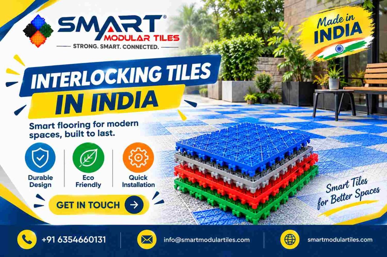 Mumbai, Construction, Interlocking Tiles In India