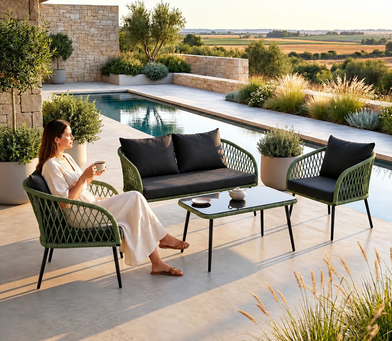 Mumbai, Furniture, INR 66999,  Best Garden Furniture: Choosing Pieces That Last Outdoors