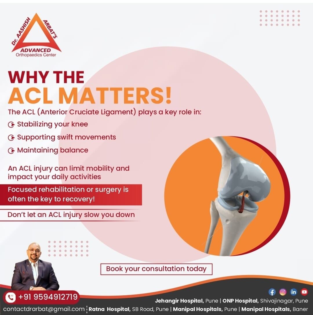Mumbai, Health, ACL Reconstruction Treatment In Pune Maharashtra India - Dr. Aashish Arbat