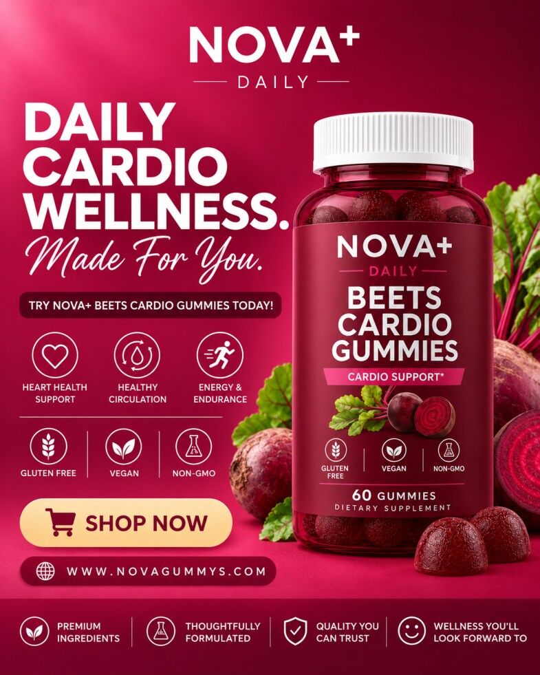 Mumbai, Health & Beauty Items, INR 599,  Shop Novaplus Beets Cardio Gummies With Beetroot & CoQ10