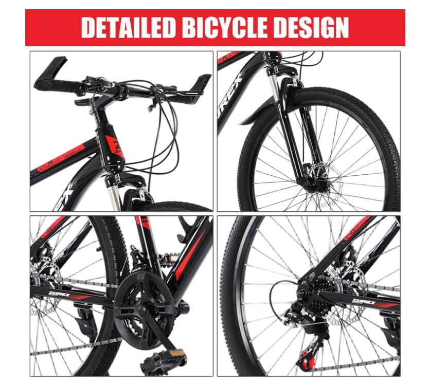 Al Thuqbah, Bicycles, SAR 350,  Bicycle For Adults, 26" MTB With 21-Speed Shifters, Front Suspension, Dual Disc Brak