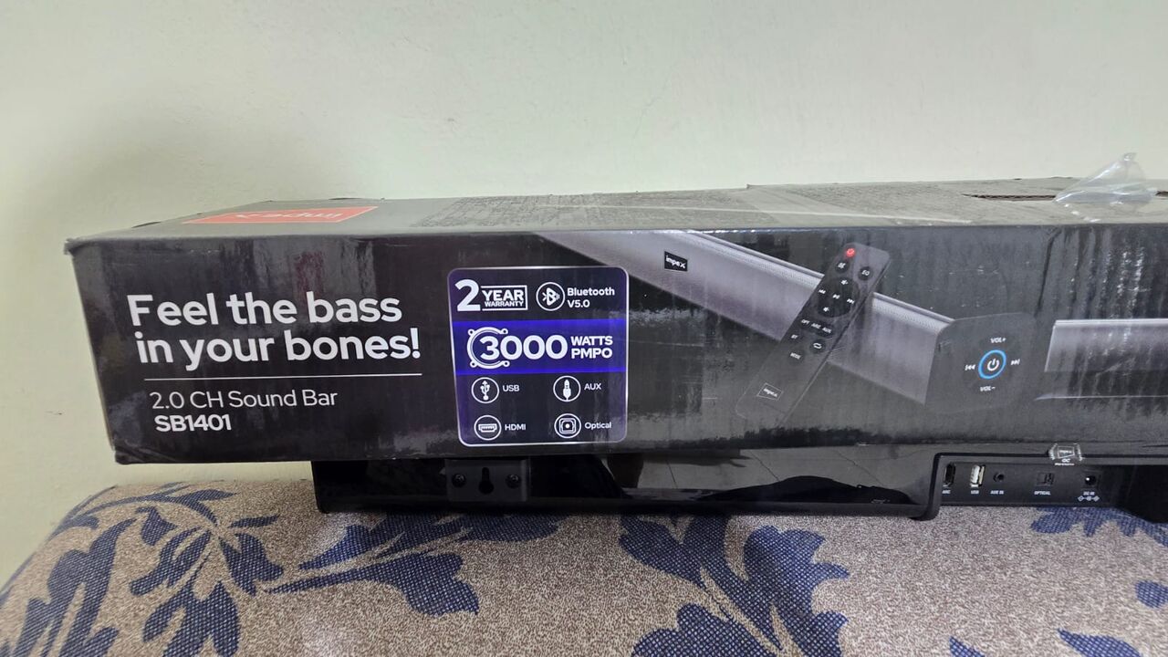 Jeddah, Home Audio, SAR 100,  Impex 2.0CH Sound Bar