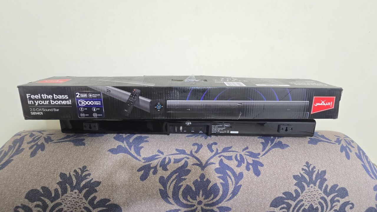 Jeddah, Home Audio, SAR 100,  Impex 2.0CH Sound Bar