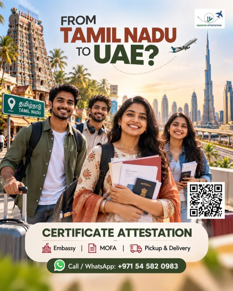 Ajman, Legal, From Tamil Nadu To UAE? Get Your Documents Ready For The UAE!