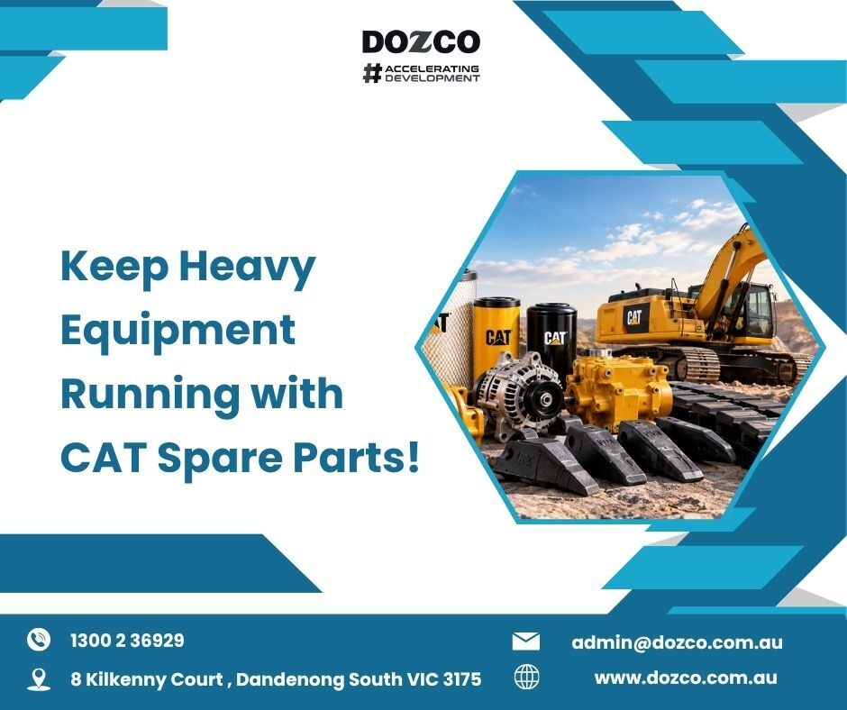 Melbourne, Construction, Reliable CAT Spare Parts For Demanding Excavation Work