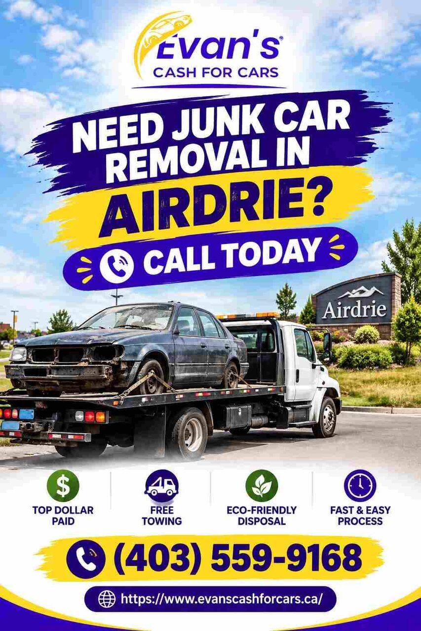 Calgary, Automotive, Need Junk Car Removal In Airdrie? Call Today