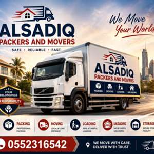 ALSADIQ PACKERS & MOVERS Furniture Dismantle Fitting With Professional Team&storage Also'
