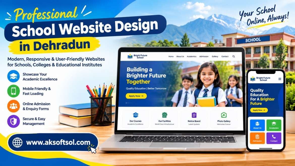 Mumbai, Web Design & Development, School Website Desgn In Dehradun