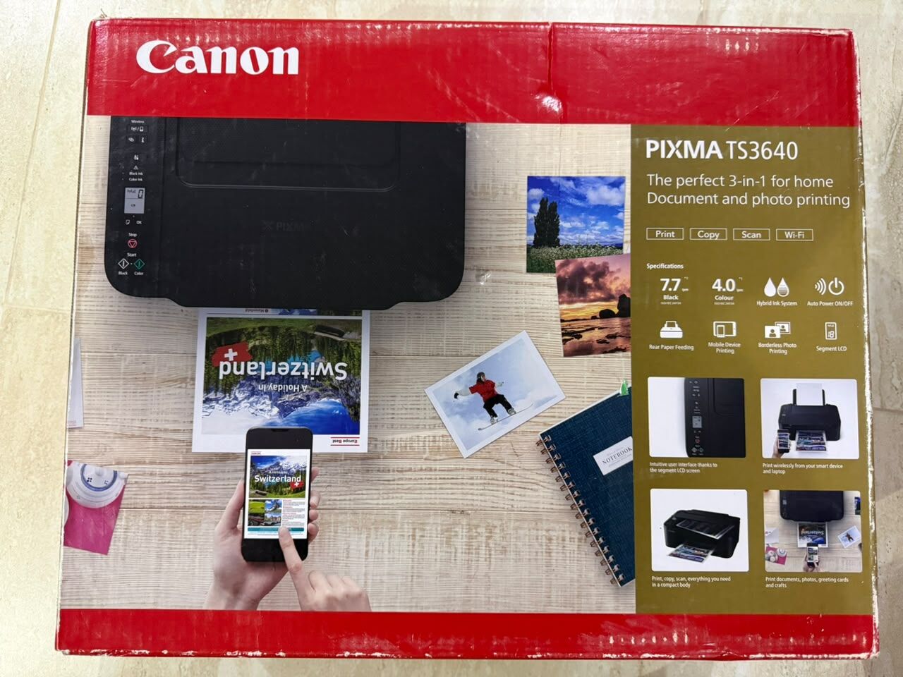 Al Rehab, Tablet Computers, SAR 150,  Canon PIXMA TS3640 All-in-One Multi-function Printer