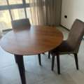 BHD 20,  Round Table & Two Chairs