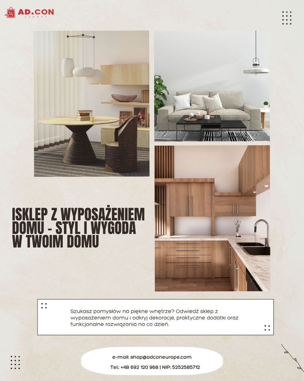 Warsaw, Furniture, Sklep Z Wyposażeniem Domu – Styl I Wygoda W Twoim Domu