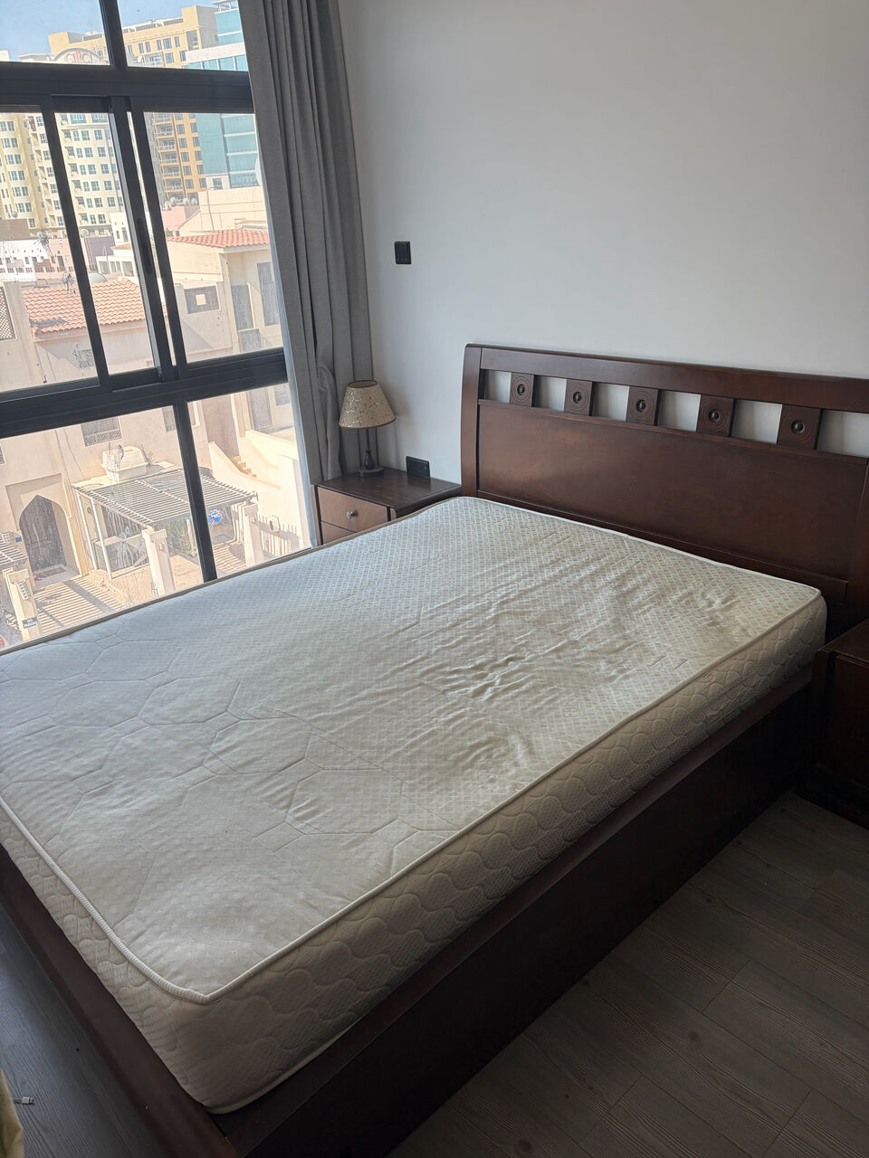 Amwaj Islands, Furniture, BHD 45,  Bed With Two Side Comodines And Mattress