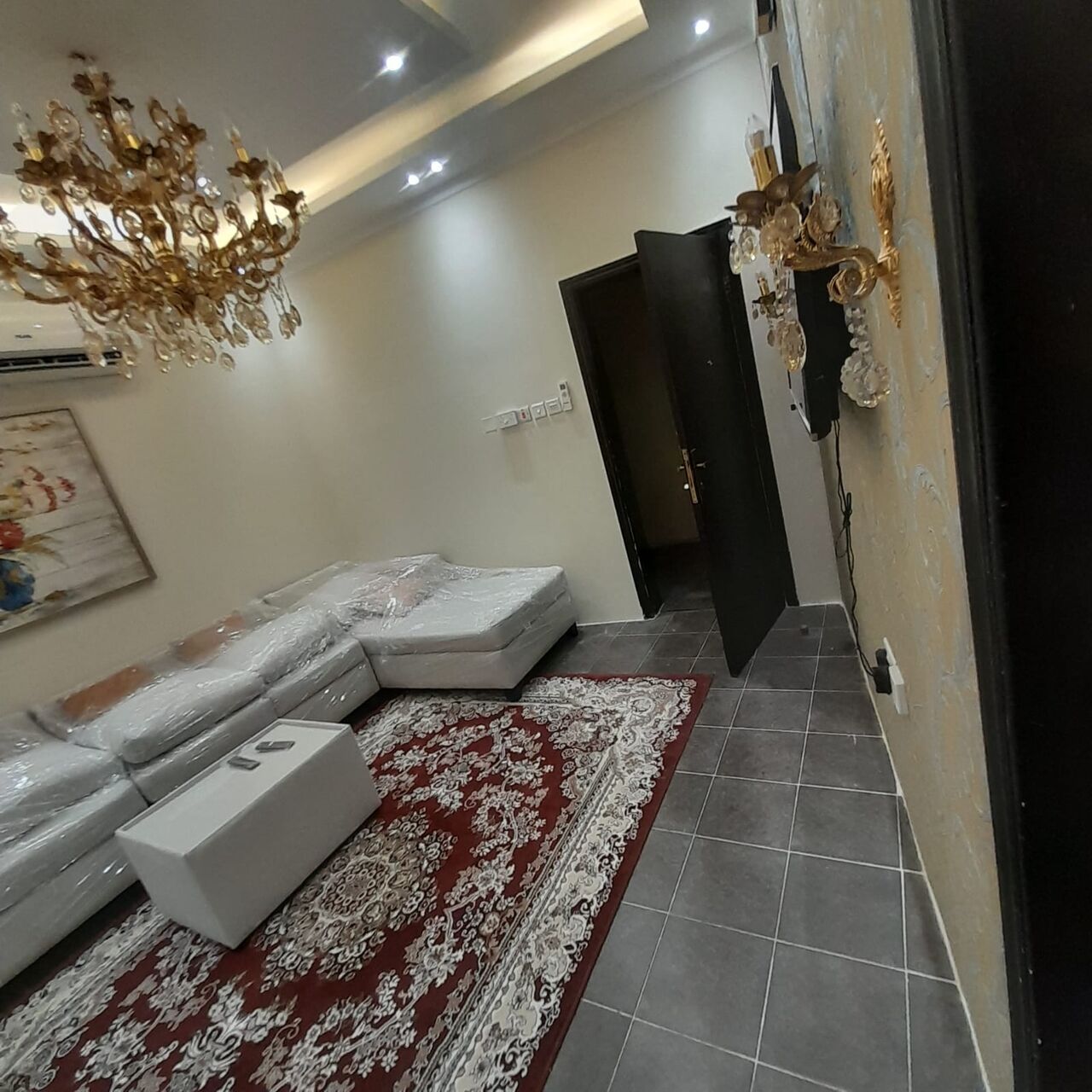 Muharraq, Apartments, Flats, Houses & Villas, BHD 200/month,  Furnished,  2 BR,  80 Sq. Meter,  #ForRent Fully Furnished 2-bedroom Apartment In Muharraq, Opposite Abu Al-Houl Bakery And