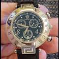 SAR 1750,  Versace Watch Original Diamond Dial  Big Dial 42mm For Men Original Swiss Made For M