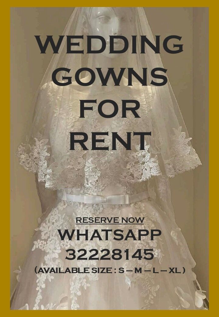 Manama, Clothing & Accessories, BHD 25,  Wedding Gowns For RENT