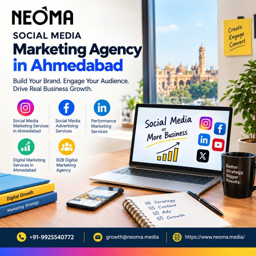 Ahmedabad, Marketing, Social Media Marketing Agency In Ahmedabad For Business Growth