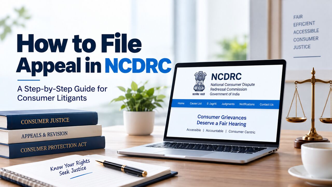 Ghaziabad, Legal, How To File Appeal In NCDRC Against Consumer Court Order ?