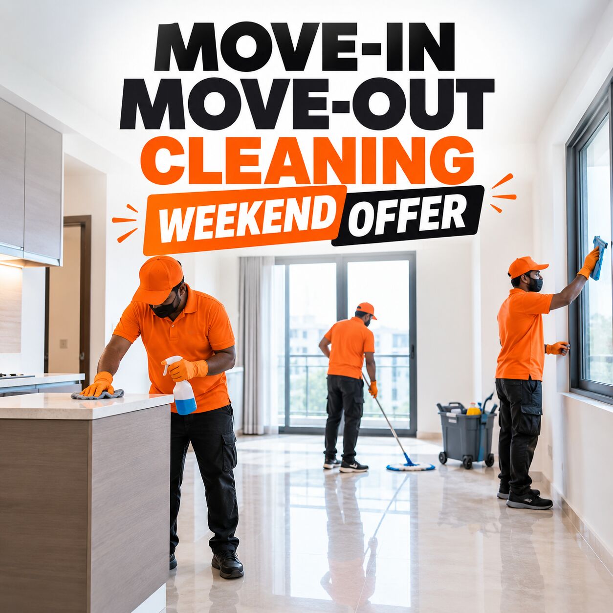 Al Andalus, Cleaning, Move-Out Cleaning 🟧 Empty Flats • Apartments Jubail 🟧 050 594 2604-:.