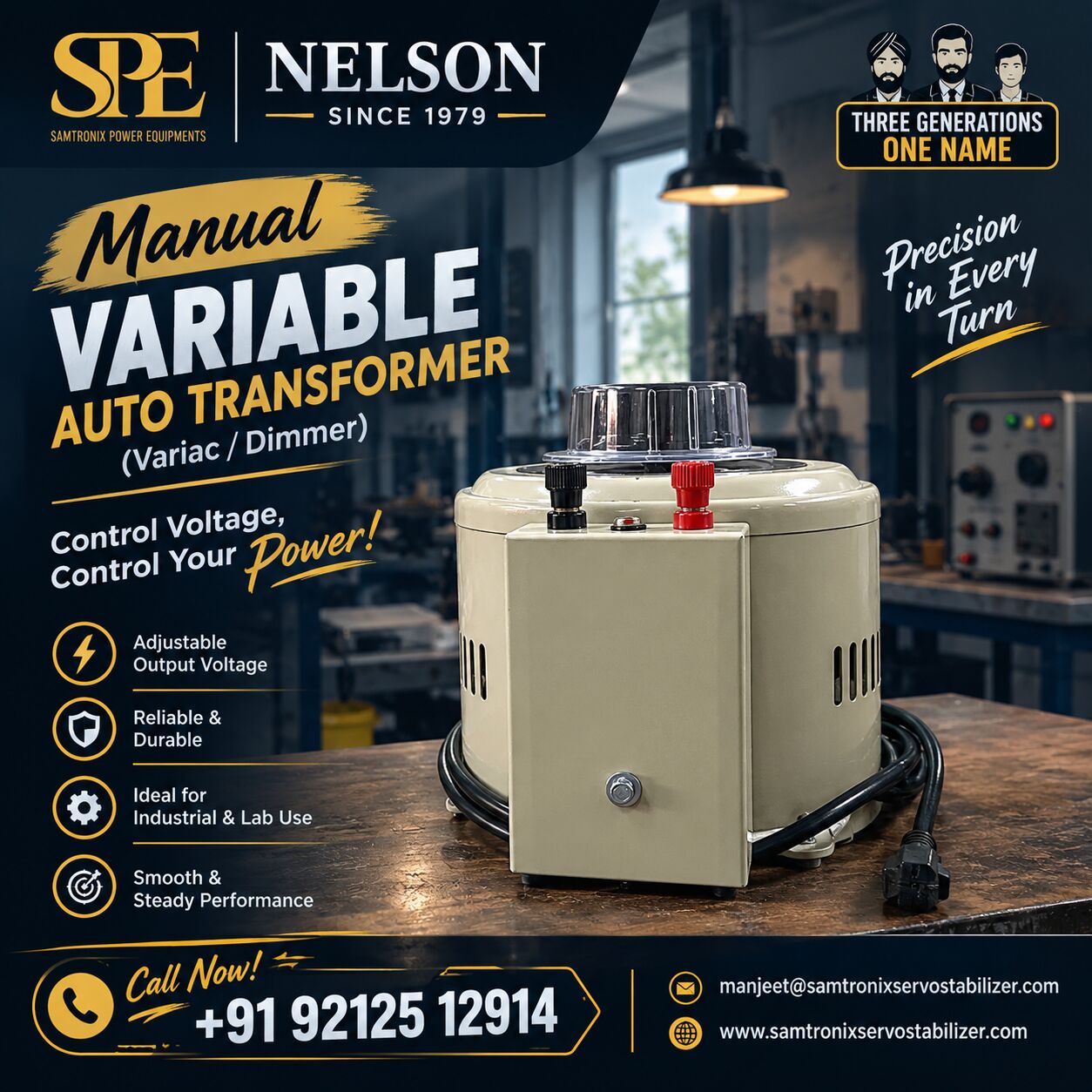 New Delhi, Electronics, INR 80,  Manual Variable Auto Transformer Manufacturer In India