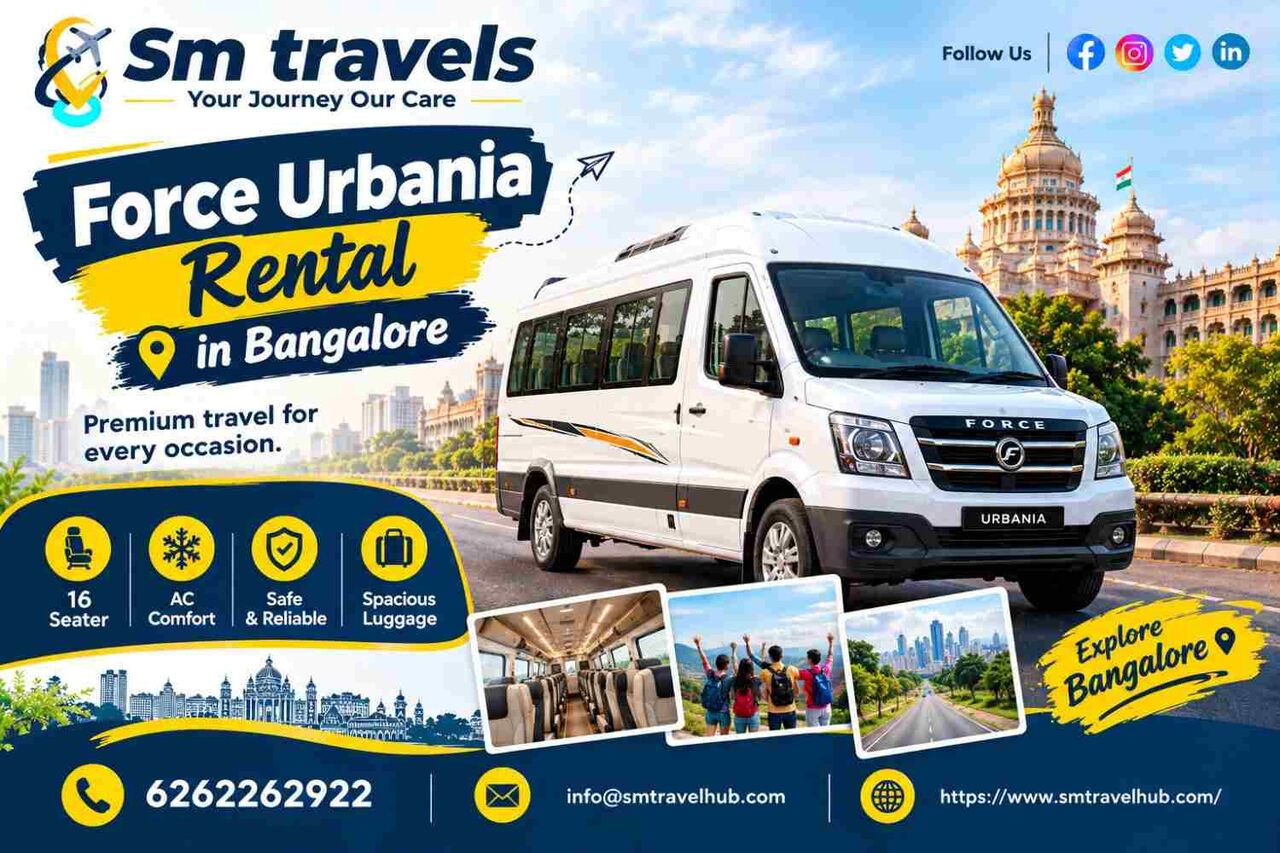Bangalore, Travel, Force Urbania Rental In Bangalore