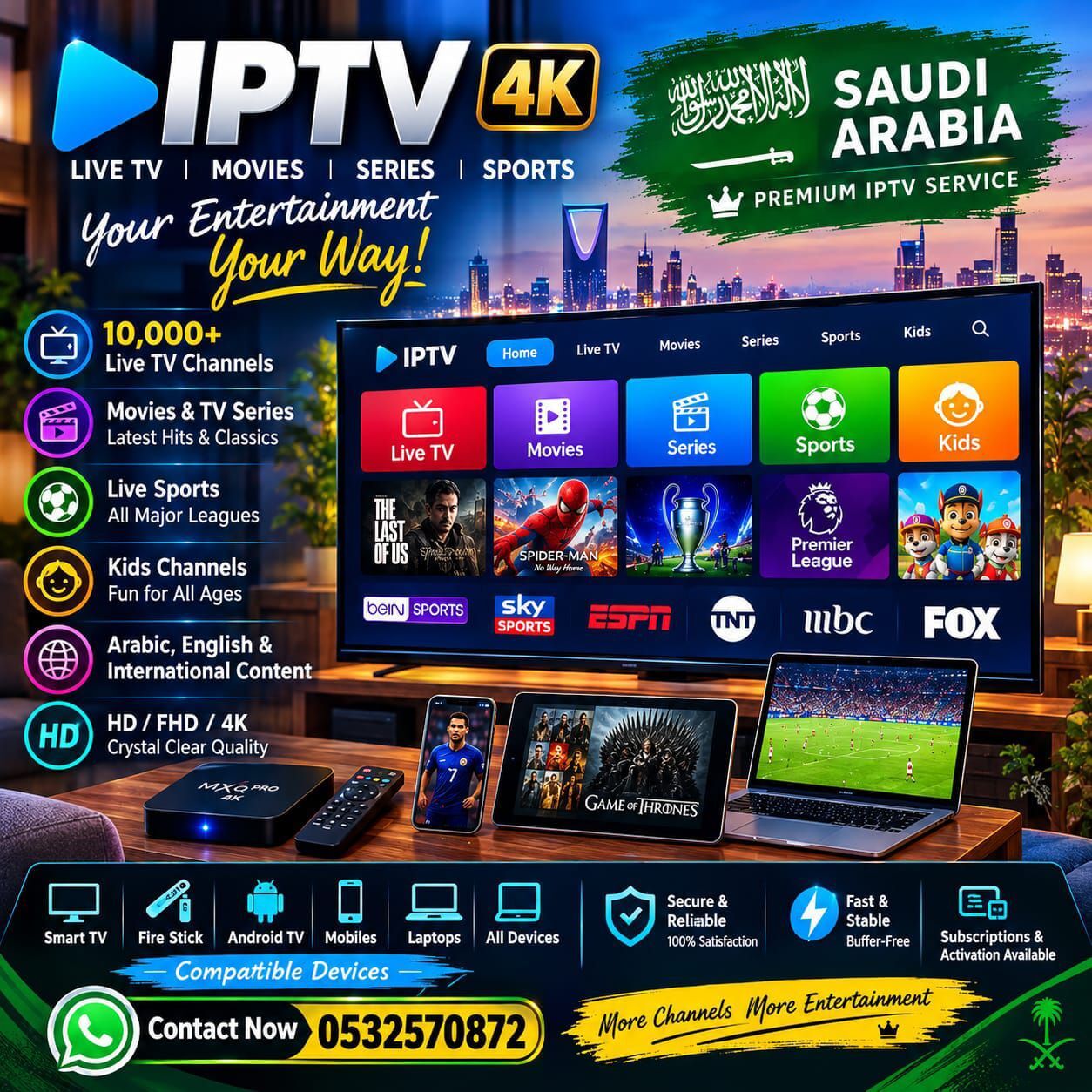 Ras Tanura, Job Seekers, 🍿 HD Family Entertainment Package | Cartoons, Movies & Live News On Smart TV
