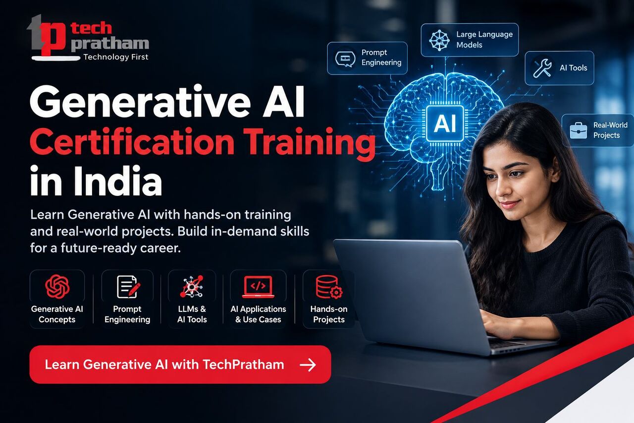 Mumbai, Education, Generative AI Certification Training In India Practical Course