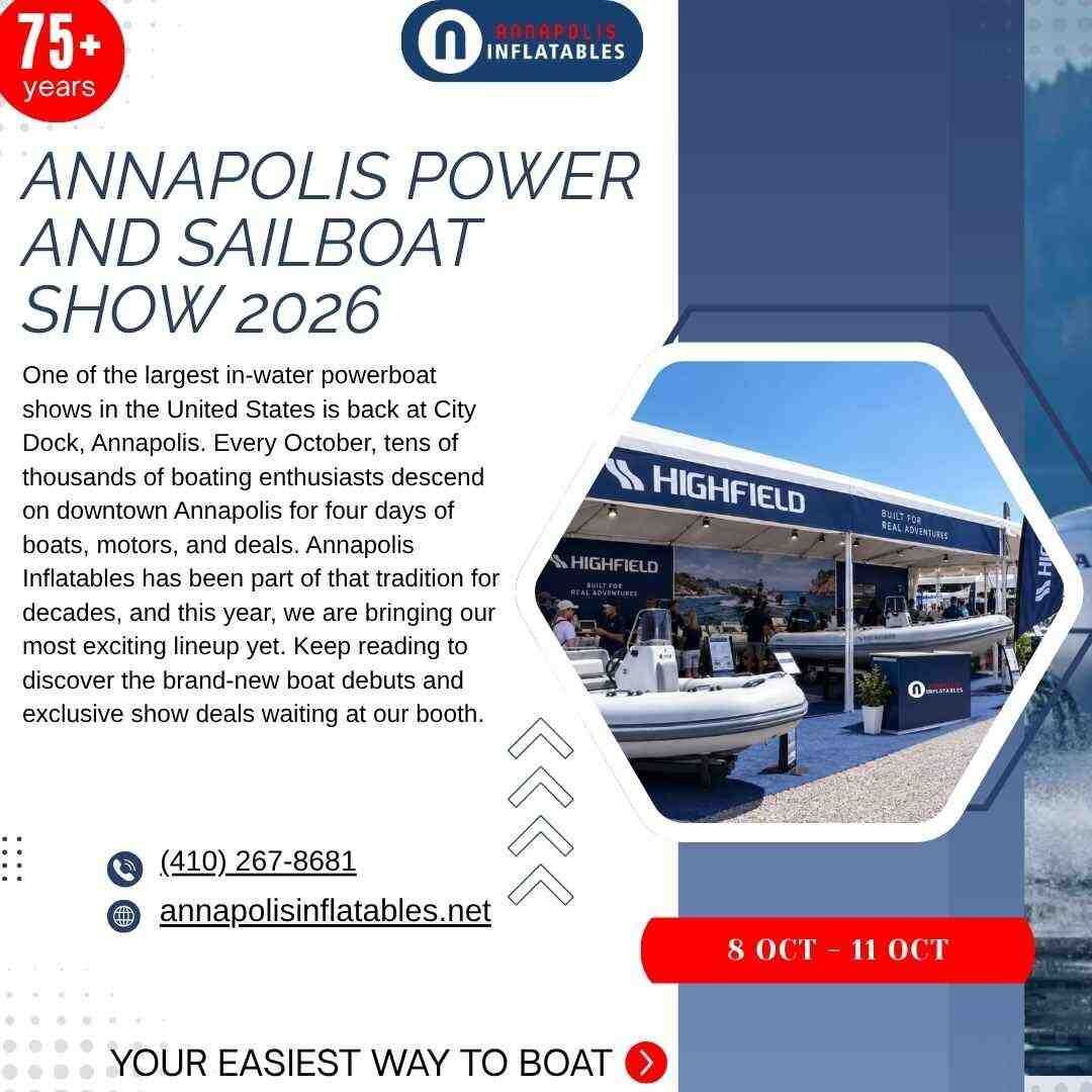 New York, Boats, Inflatable Boats For Sale At The US Powerboat Show 2026