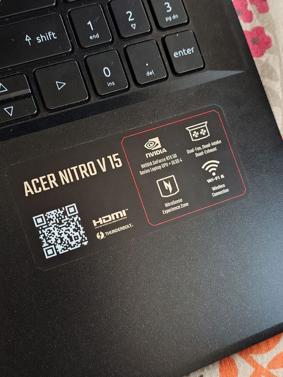 Al Andalus, Electronics, SAR 4800,  Acer Nitro V15 Gaming Laptop