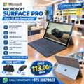 BHD 113,  Surface Pro Core I5 8th Gen 2in1 Detachable Touch Laptop + Tablet 12.3 Quad Display