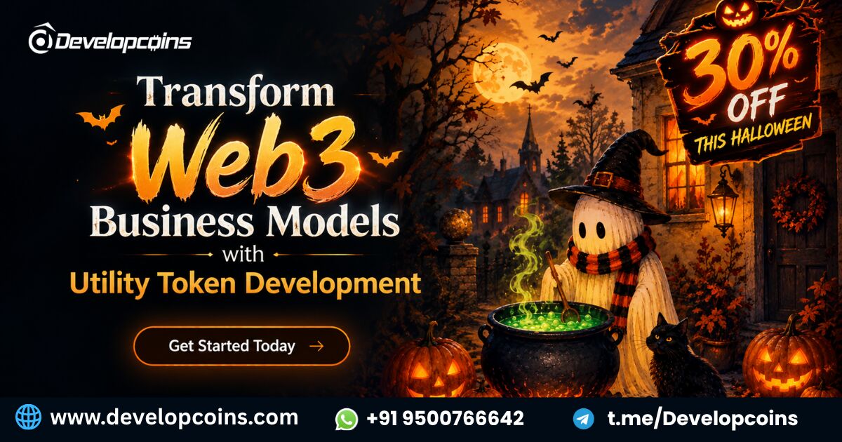 Dallas, Financial, Transform Web3 Business Models With 30% OFF This Halloween With Utility Token Development