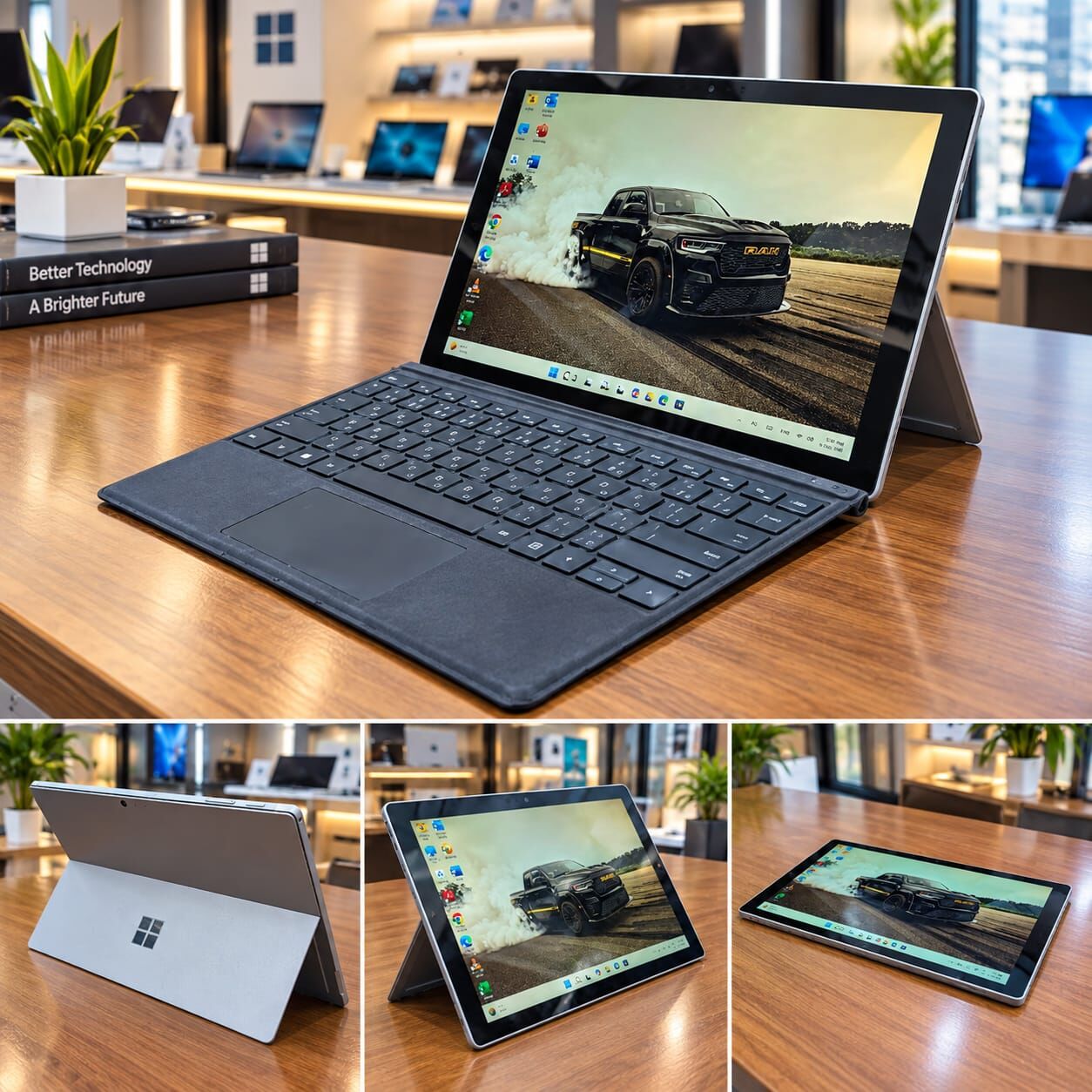 Manama, Tablet Computers, BHD 113,  Surface Pro Core I5 8th Gen 2in1 Detachable Touch Laptop + Tablet 12.3 Quad Display