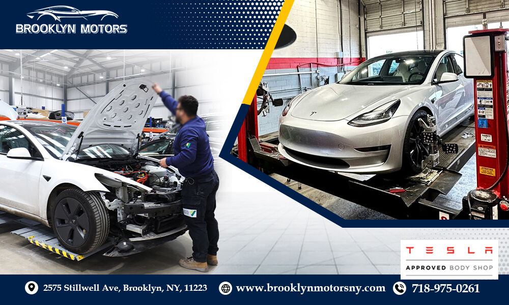 New York, Automotive, Quality-Focused Tesla Collision Repair Center In Brooklyn