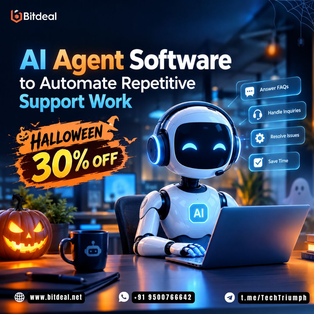 New York, Business, AI Agent Software To Automate Repetitive Support Work | Halloween 30% Offer