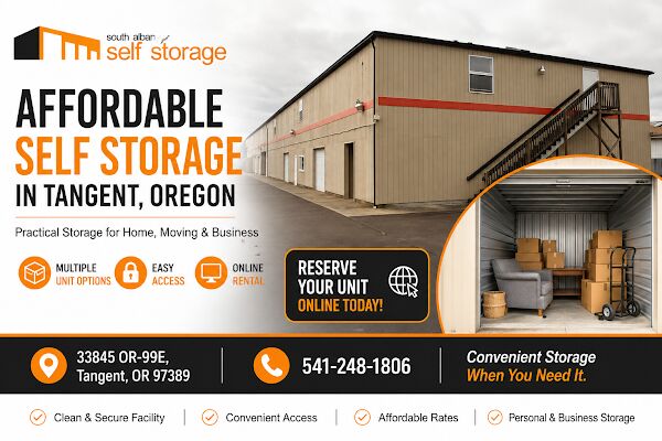 New York, Real Estate, Affordable Storage Units In Tangent For Easy, Secure Storage