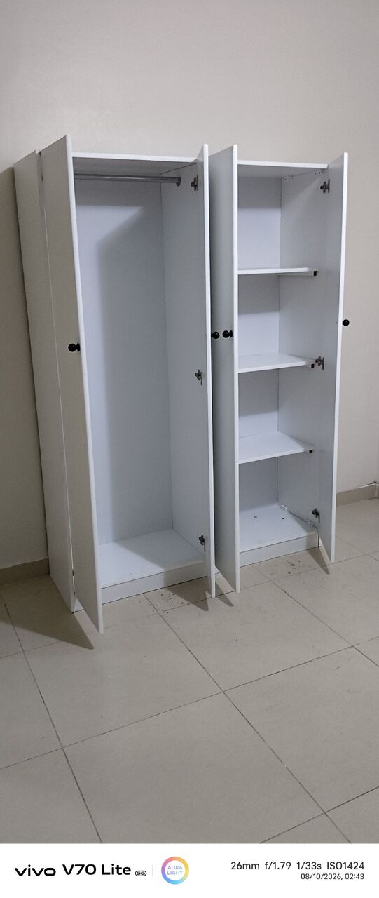 Jeddah, Furniture, SAR 1700,  ✨ Brand New Complete Bedroom Set | Bed With Mattress + 4-Door Wardrobe + Dressing Table