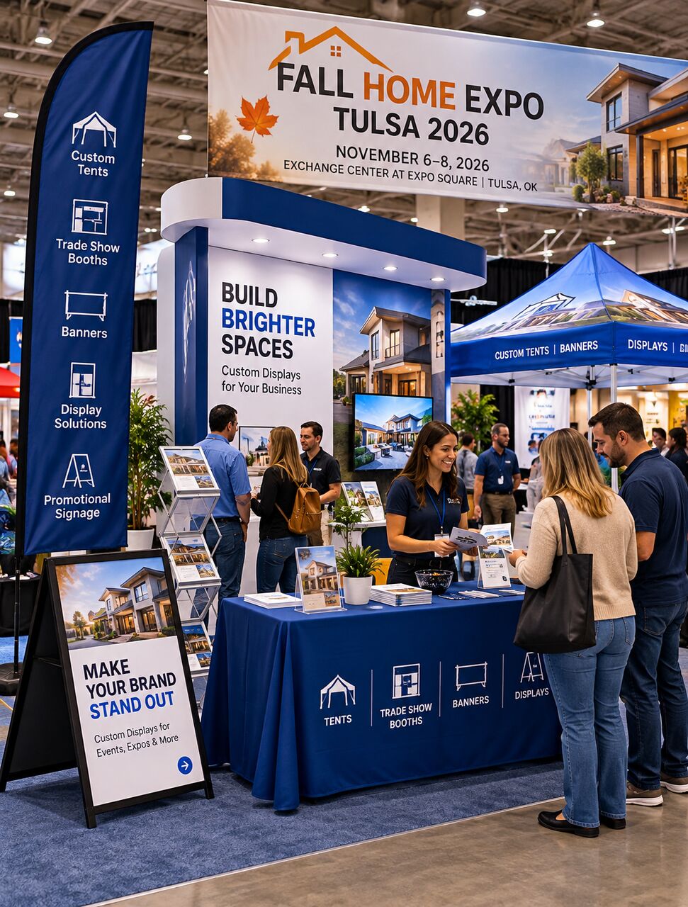 Puerto Rico, Furniture, Fall Home Expo Tulsa 2026: Promote Your Home & Business Brand With SignageBuzz Event Displ