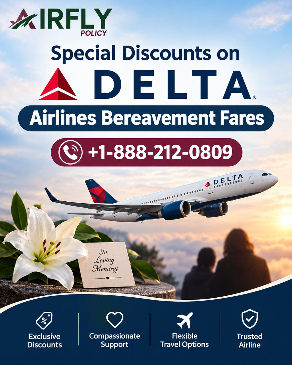 New York, Travel, Special Discounts On Delta Airlines Bereavement Fares