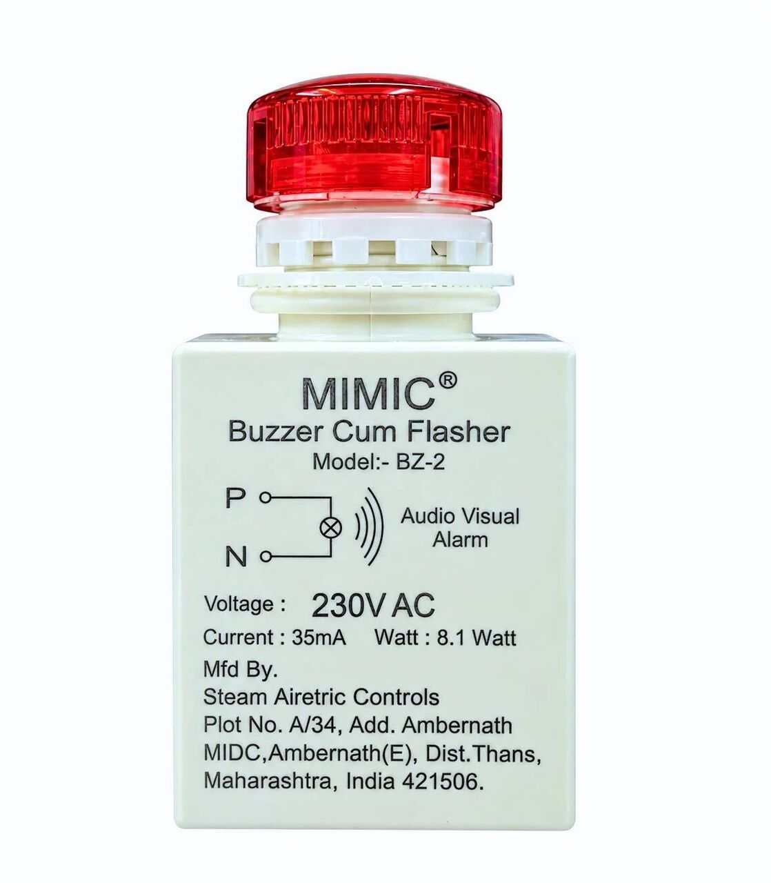 Mumbai, Electronics, INR 700,  230V AC Panel Buzzer For Clear Industrial Indication