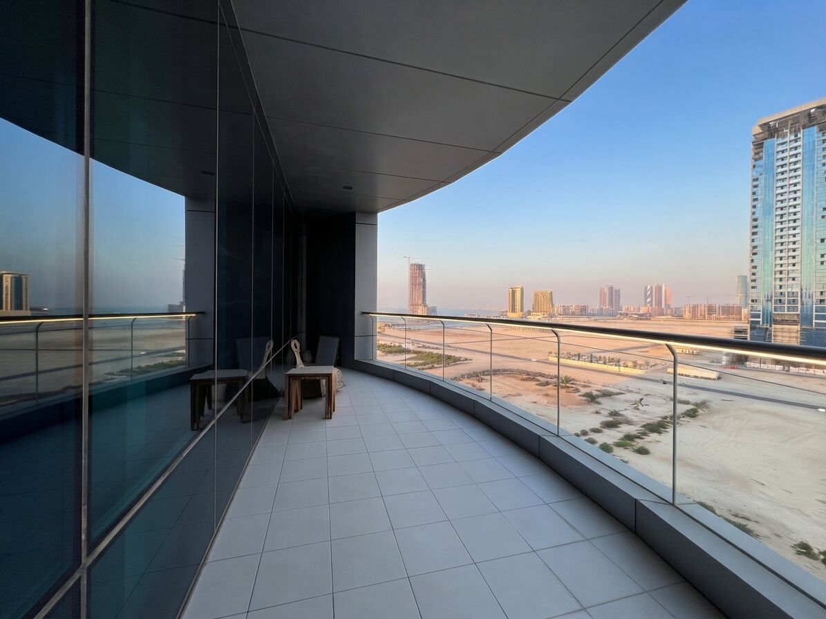 Manama, Apartments, Flats, Houses & Villas, BHD 500/month,  Furnished,  2 BR,  125 Sq. Meter,  DELUXE | 2 BEDROOMS | SEAVIEW | FACILITIES | KIDS PLAY AREA | SEEF