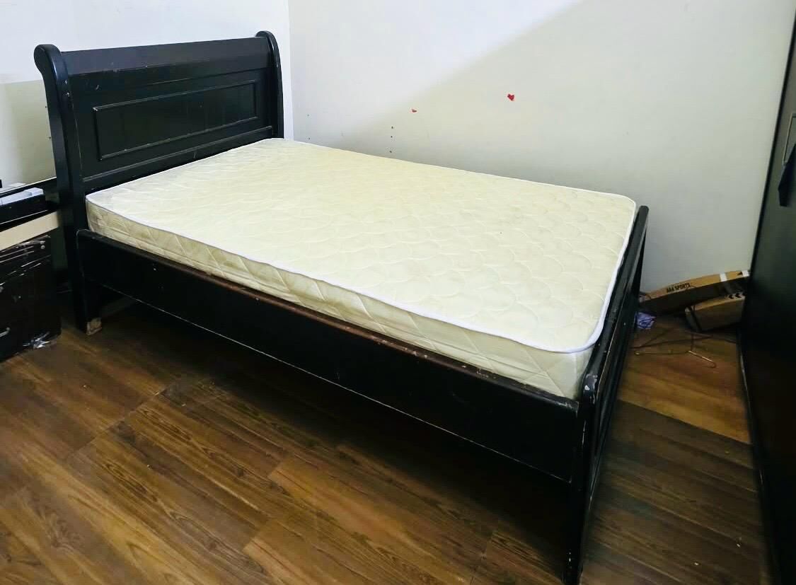 Manama, Furniture, BHD 30,  Single Bed With Mattress, Night Stand, Dressing Table, 3 Door Cupboard.