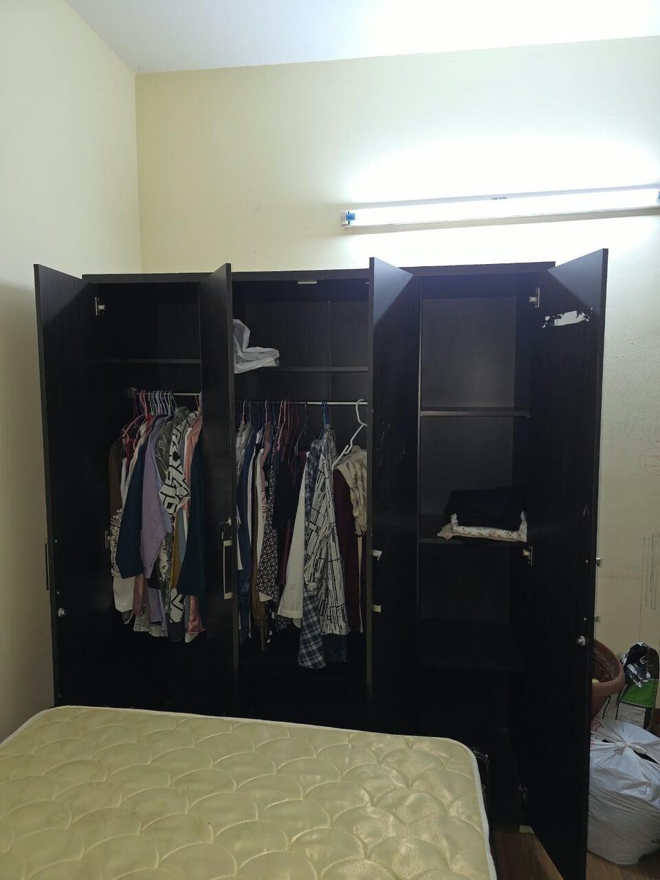 Manama, Furniture, BHD 30,  Single Bed With Mattress, Night Stand, Dressing Table, 3 Door Cupboard.