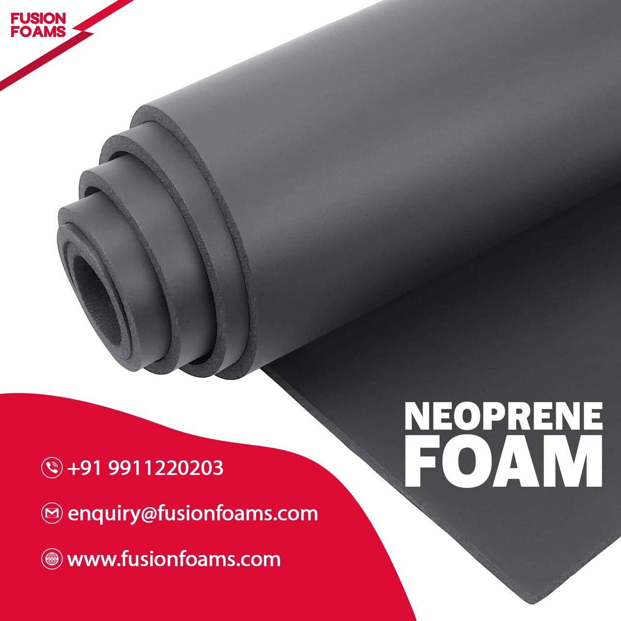 New Delhi, Sporting Goods, INR 600,  Buy Neoprene Foam Online | Fusion Foams