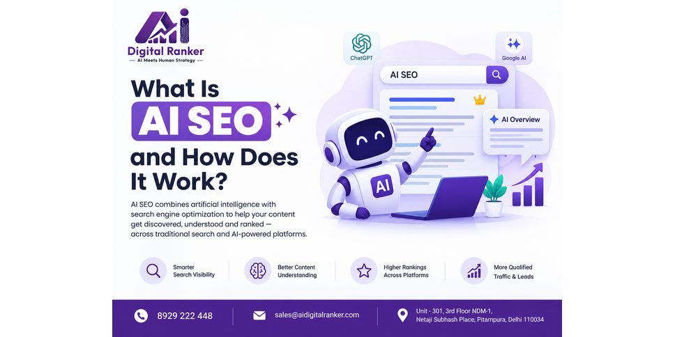 New Delhi, Business, Boost Your Online Visibility With AI SEO