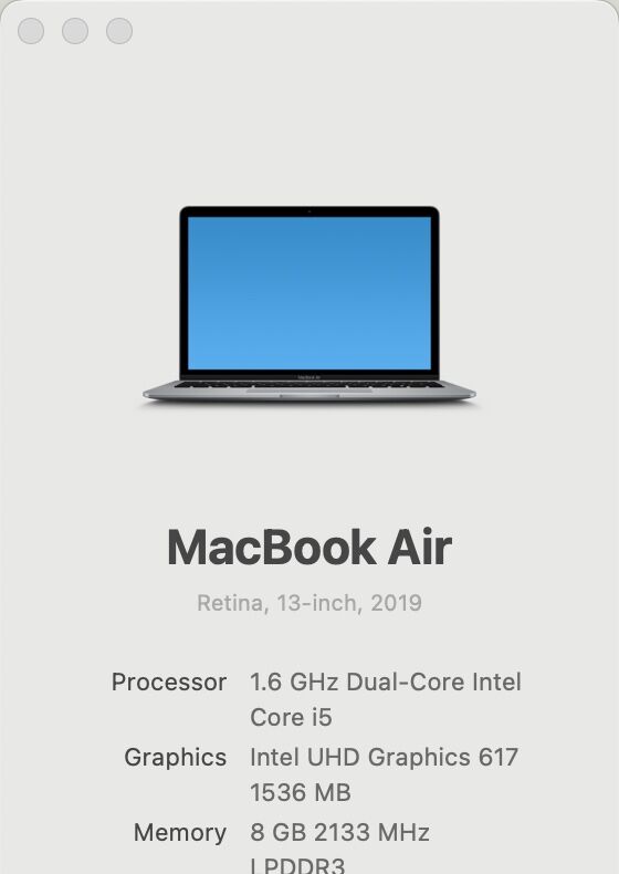 Riyadh, Computers, SAR 1200,  For Sale Macbook Air 2019 In Great Condition