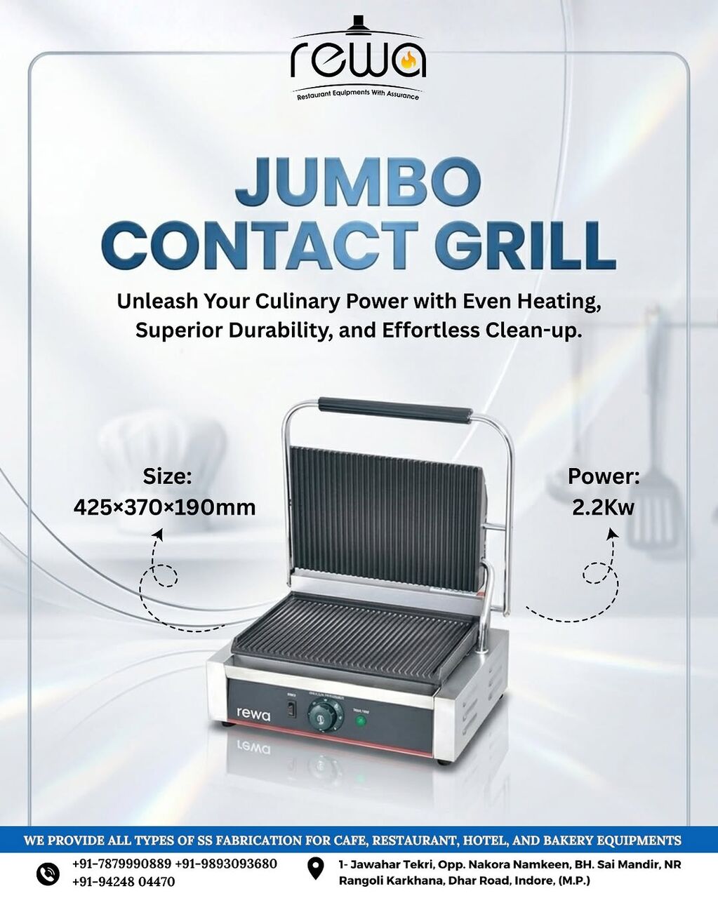 Indore, Electronics, INR 45000,  Best Kitchen Equipment Manufacturers In MP